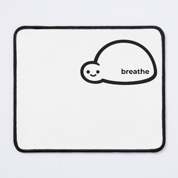 Item preview, breathe. designed and sold by PoetTeesStudio.