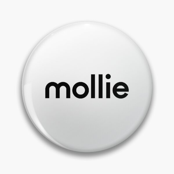 Item preview, Mollie Minimalist Black Monochrome Design designed and sold by mseopr.