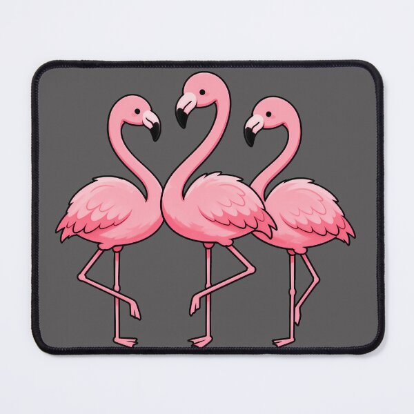 Item preview, Flamingo Trio designed and sold by WrenAndWhimsy.
