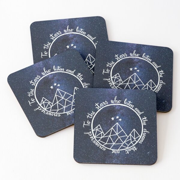 ACOTAR - to the stars who listen Coasters (Set of 4)