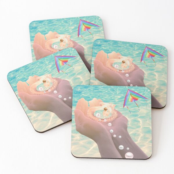 Item preview, Vintage Surreal Pearl Bather Art Collage  designed and sold by AnimaliaStar.