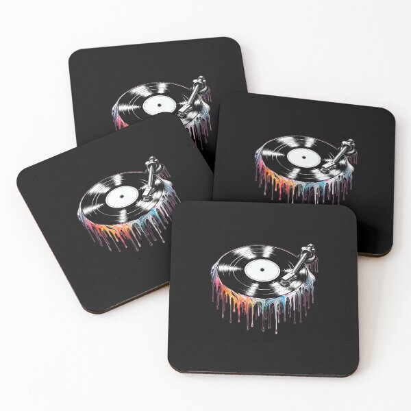 Item preview, Melting Vinyl Record T-Shirt – Retro Music Lover Gifts designed and sold by AlanYYoder.