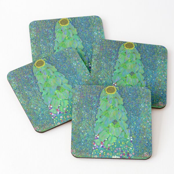 Item preview, Gustav Klimt Sunflower designed and sold by Vicky Brago-Mitchell®.