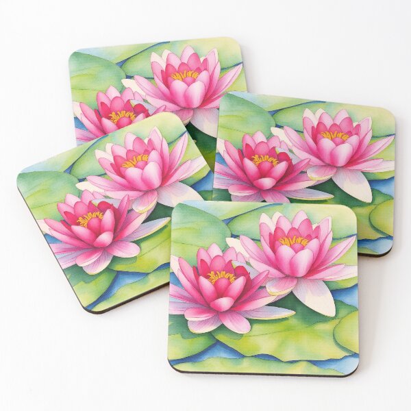 Item preview, Lotus Watercolor designed and sold by Mia's Menagerie.