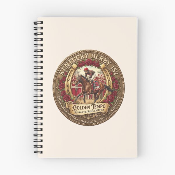 Item preview, Golden Tempo Kentucky Derby 152 Champion design on apparel and more designed and sold by Ginny Luttrell.