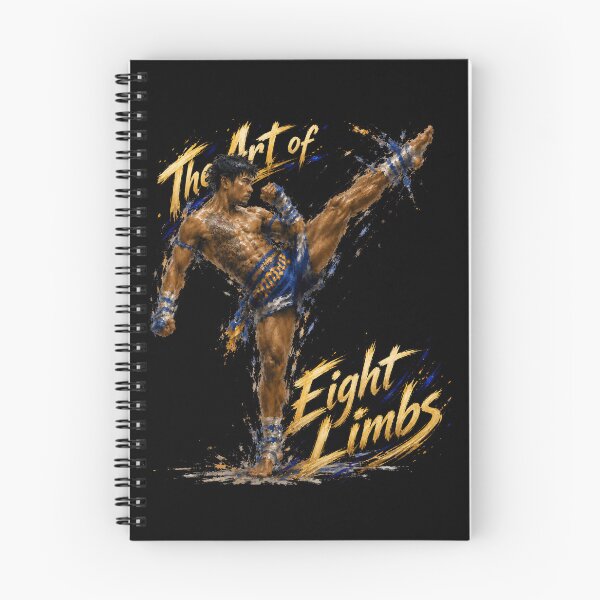Item preview, Art of Eight Limbs High Kick Painted designed and sold by CoolCrazyQuirky.