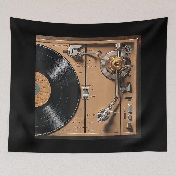 Item preview, Old School Hip Hop Vinyl Record Turntable Anatomy designed and sold by AlanYYoder.