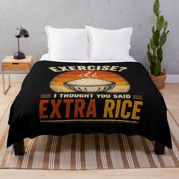 Item preview, Exercise I Thought You Said Extra Rice designed and sold by zoes-ink.