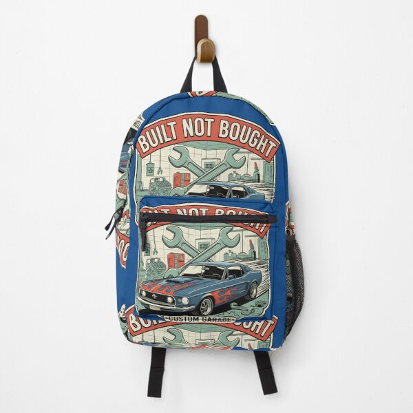 Item preview, Built Not Bought Custom Garage Shirt | Vintage Muscle Car Retro Mechanic Design | Classic Hot Rod Automotive Art designed and sold by ObsidianUruk.