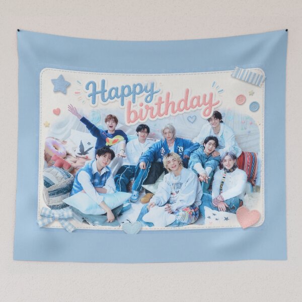 Item preview, happy birthday Stray Kids designed and sold by jaofnn.