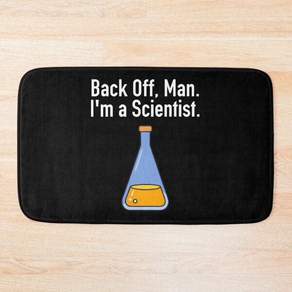 Item preview, Back Off Man I'm A Scientist - Funny Science Pun Jokes designed and sold by mauritayunza.