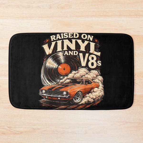 Item preview, Crecí escuchando vinilos y música retro de coches con motores V8. designed and sold by AlanYYoder.