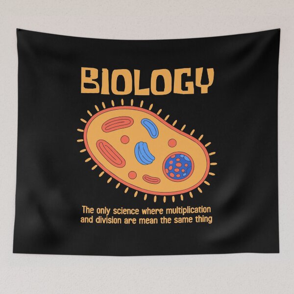 Item preview, Biology, The Only Science Where Multiplication And Division Are The Same Thing - Funnny Biologist Teacher Pun designed and sold by mauritayunza.