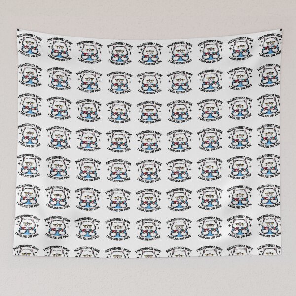 Item preview, Funny Cute Persian Cat Phlebotomist Nurse Mode Design – Medical Lab Tech Humor Gift for National Phlebotomist Recognition Week designed and sold by ClinicalHubs.