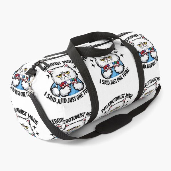 Item preview, Funny Cute Persian Cat Phlebotomist Nurse Mode Design – Medical Lab Tech Humor Gift for National Phlebotomist Recognition Week designed and sold by ClinicalHubs.