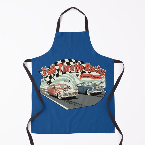 Item preview, Full Throttle Racing Vintage T-Shirt | Retro 50s Drag Racing Muscle Car Design | Classic Speedway Hot Rod Art designed and sold by ObsidianUruk.