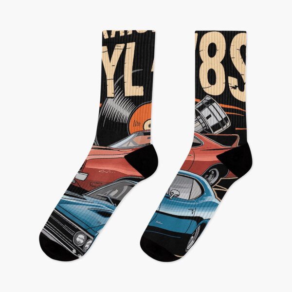 Item preview, Raised on Vinyl and V8s Retro Car Music designed and sold by AlanYYoder.