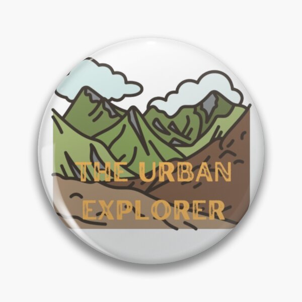 Item preview, The Urban Explorer Premium Mountain Range – Minimalist Adventure Art designed and sold by The Urban Explorer.
