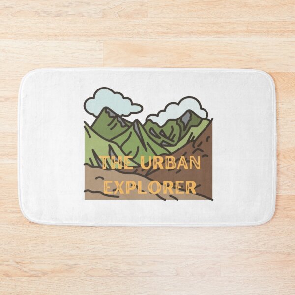 Item preview, The Urban Explorer Premium Mountain Range – Minimalist Adventure Art designed and sold by The Urban Explorer.