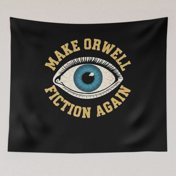 Item preview, Make Orwell Fiction Again  designed and sold by ZalcArtStore.