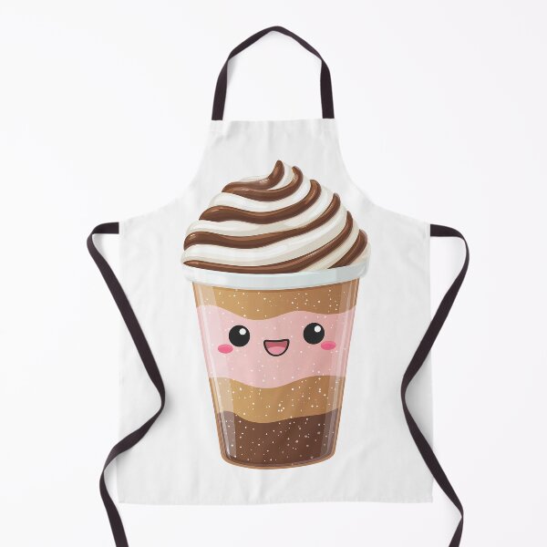 Item preview, Cute Chocolate Milkshake – Kawaii Sweet Drink Illustration designed and sold by BobaBunny76.
