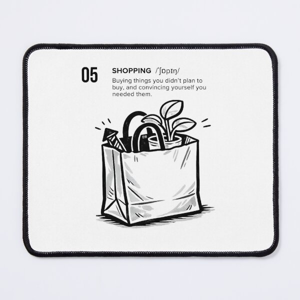 Item preview, Retail Therapy Definition designed and sold by 88art-Lab.