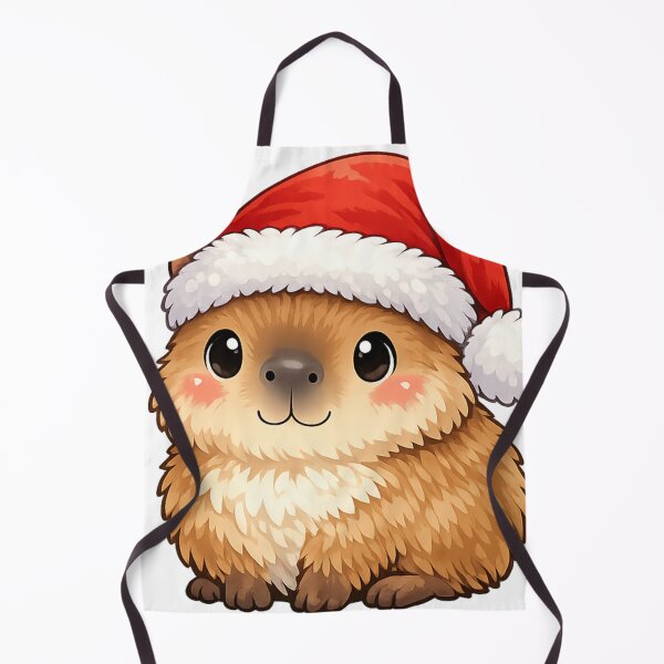 Item preview, Cute Capybara Wearing A Winter Hat designed and sold by Art by Debasish.