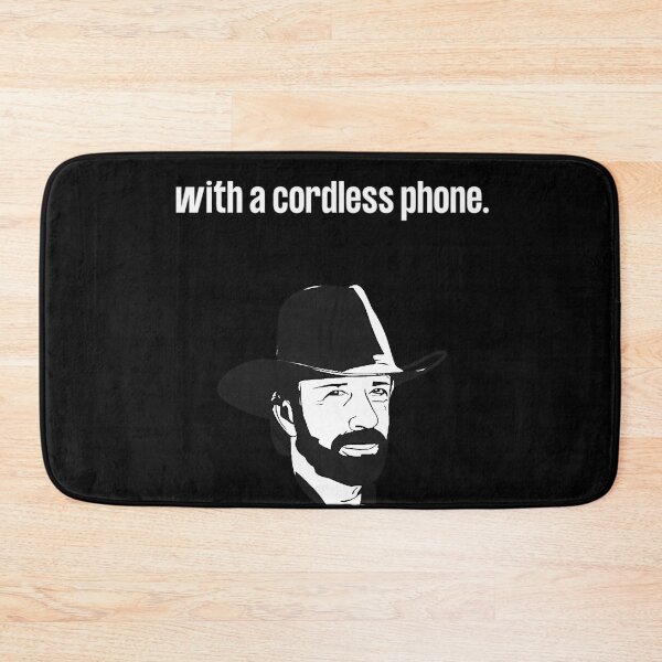 Item preview, Chuck Norris Can Strangle You With A Cordless Phone  designed and sold by M4jkySK.