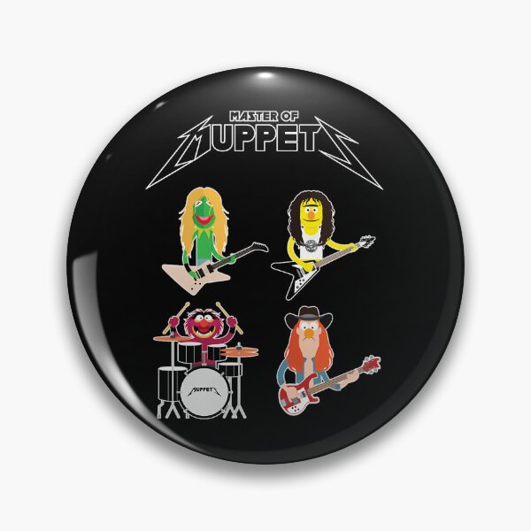 Artikelvorschau, Meister der Muppets – Muppets als Metallica-Band entworfen und verkauft von sayed khaled.
