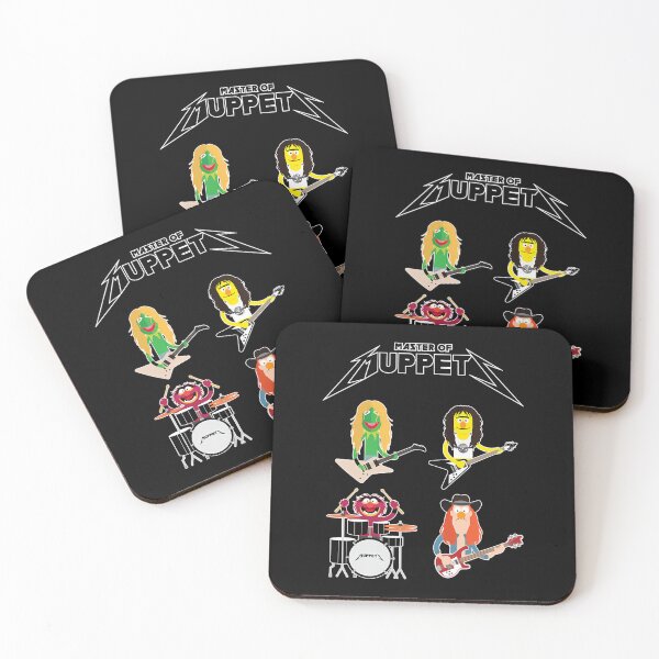 Artikelvorschau, Meister der Muppets – Muppets als Metallica-Band entworfen und verkauft von sayed khaled.