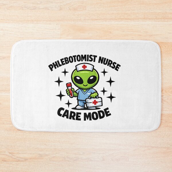 Item preview, Cute Alien Phlebotomist Nurse Funny Medical Worker Design for National Phlebotomist Recognition Week Healthcare Gift designed and sold by ClinicalHubs.
