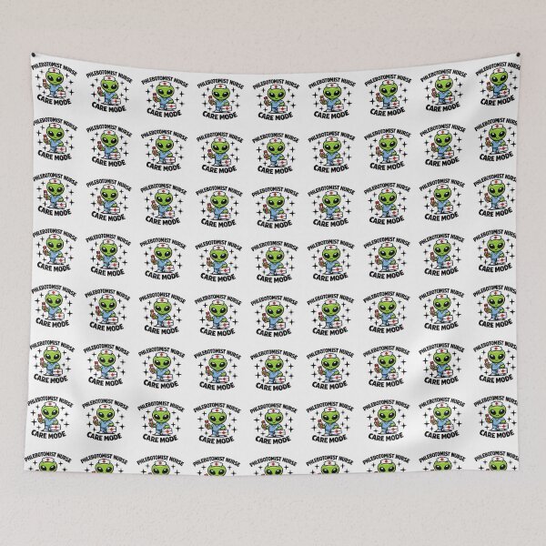 Item preview, Cute Alien Phlebotomist Nurse Funny Medical Worker Design for National Phlebotomist Recognition Week Healthcare Gift designed and sold by ClinicalHubs.