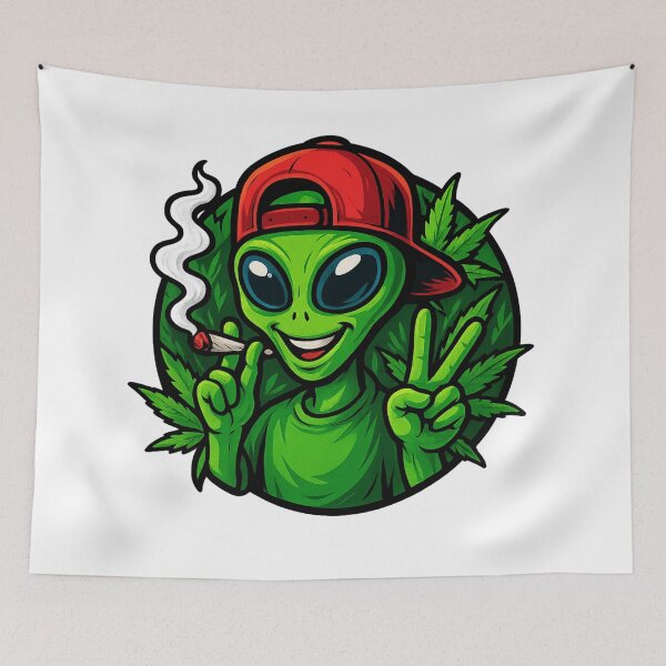 Item preview, alien puff designed and sold by KingzWorld.