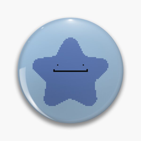 Item preview, Blue Star Ditto Pixelated designed and sold by nanikalluka.