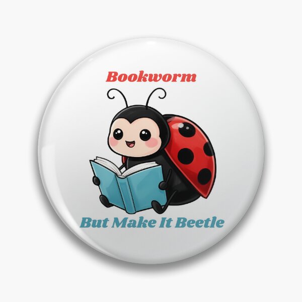 Item preview, Bookworm, But Make It Beetle designed and sold by WrenAndWhimsy.