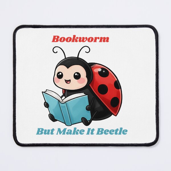 Item preview, Bookworm, But Make It Beetle designed and sold by WrenAndWhimsy.