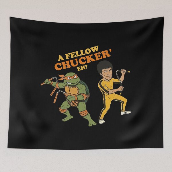 Item preview,  Michelangelo Vs The Dragon Nunchuck Showdown designed and sold by VALVES007.
