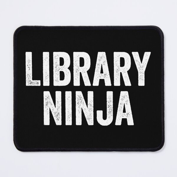 Item preview, Funny Book Lovers Librarian Gift - Library Ninja designed and sold by hastameriny.