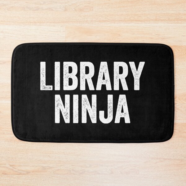 Item preview, Funny Book Lovers Librarian Gift - Library Ninja designed and sold by hastameriny.