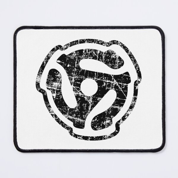 Item preview, 45 rpm Vinyl Record Adapter (Vintage Black) designed and sold by AlanYYoder.