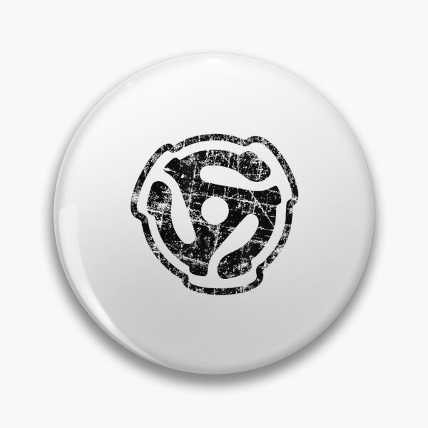 Item preview, 45 rpm Vinyl Record Adapter (Vintage Black) designed and sold by AlanYYoder.