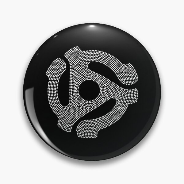 Item preview, Retro 45 RPM Adapter Vinyl Music Symbol Design designed and sold by AlanYYoder.