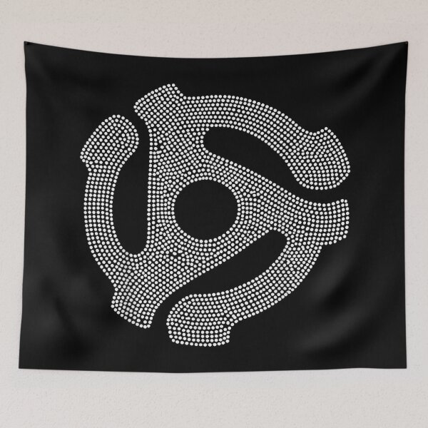 Item preview, Retro 45 RPM Adapter Vinyl Music Symbol Design designed and sold by AlanYYoder.