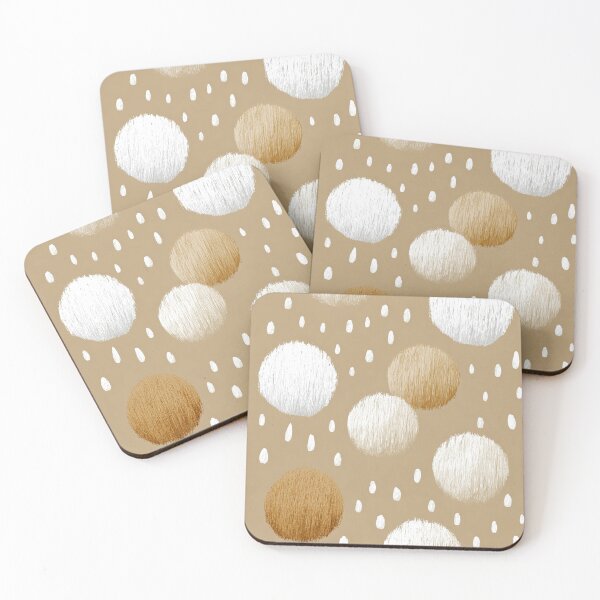 Item preview, Sandstone Drift Dot Composition designed and sold by BasajaunStudio.