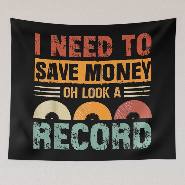 Item preview, Oh Look A Record Funny Vinyl Collector Retro Music designed and sold by AlanYYoder.