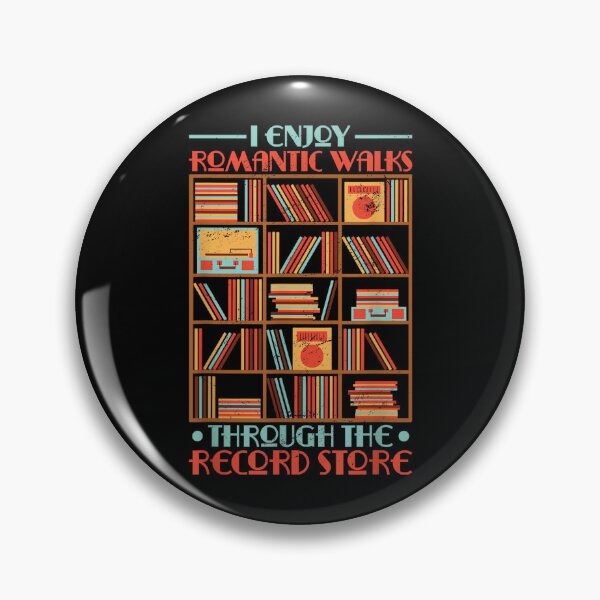 Item preview, I Enjoy Romantic Walks Through The Record Store, Vinyl Lover designed and sold by AlanYYoder.