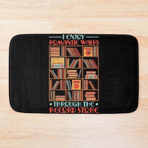 Item preview, I Enjoy Romantic Walks Through The Record Store, Vinyl Lover designed and sold by AlanYYoder.