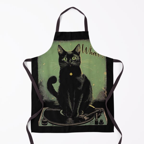Item preview, Black Cat Sitting On Vinyl Record Player Women Men designed and sold by AlanYYoder.
