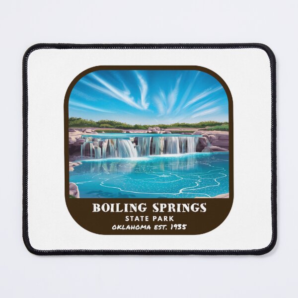 Item preview, Boiling Springs State Park (Oklahoma) designed and sold by RabbitK.