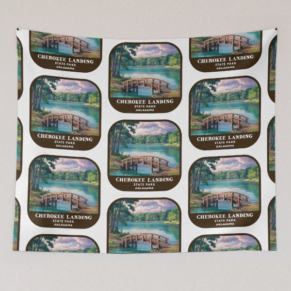Item preview, Cherokee Landing State Park (Oklahoma) designed and sold by RabbitK.
